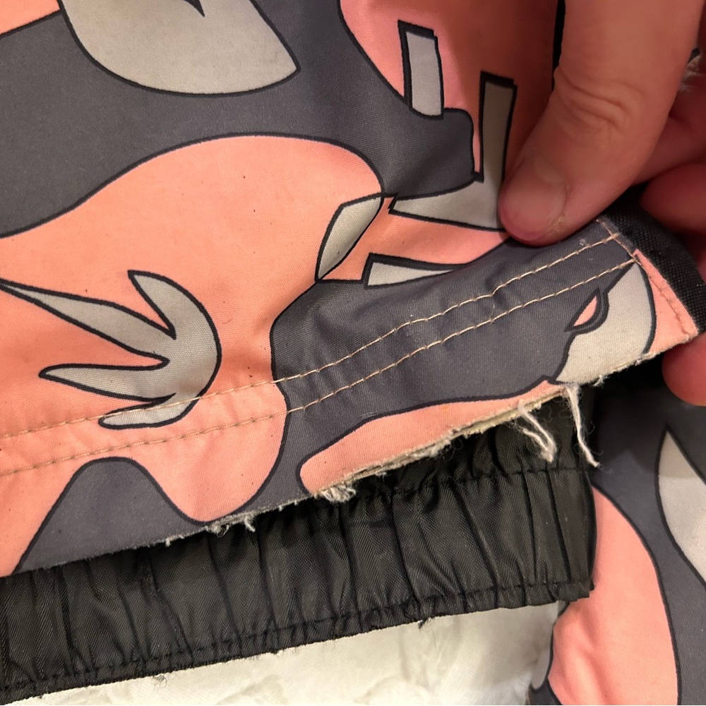 Pink and Black Girl ski Pants - Picture 9 of 10